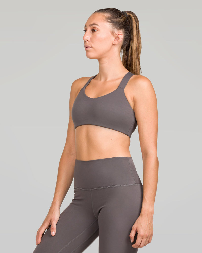 London Sports Bra Charcoal