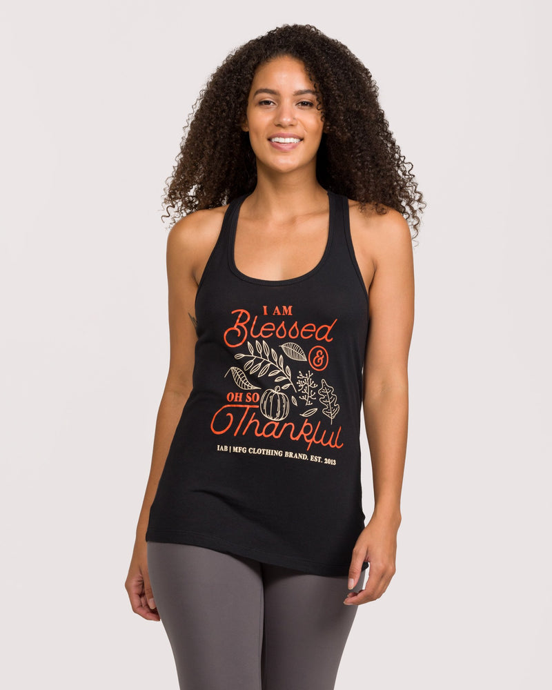 Blessed & Thankful Racerback Tank