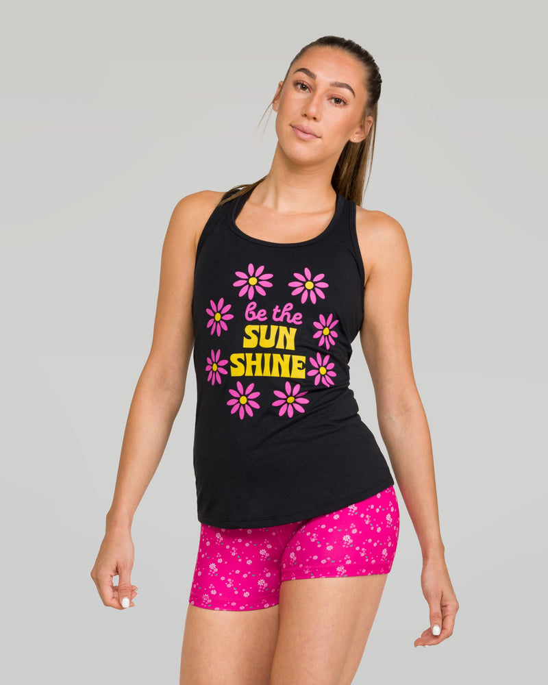 Be The Sunshine Tank Black