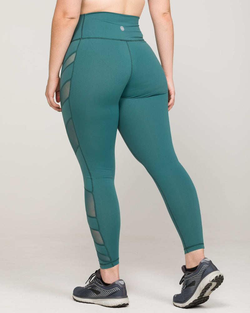 ELEVATE High-Waisted Legging Mallard Green