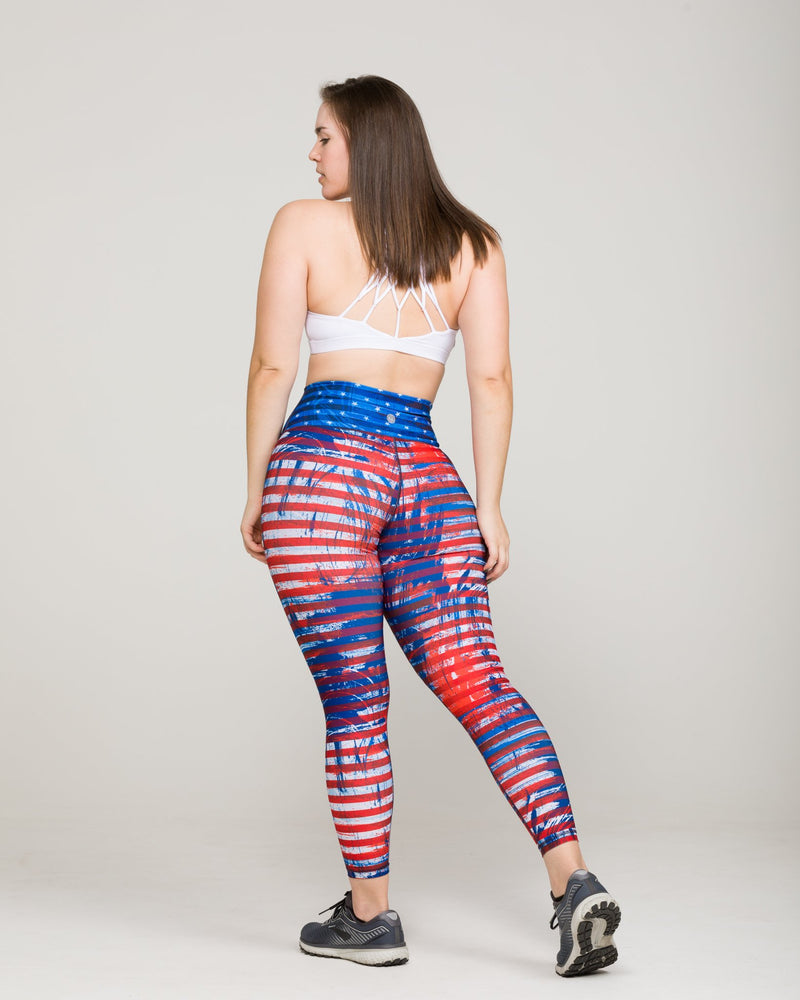 IAB Flex High-Waisted Full Length Legging Patriot