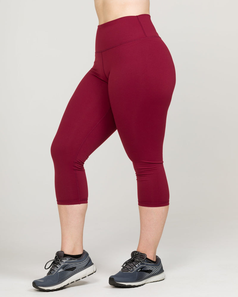 IAB Flex High Waisted CAPRI Windsor Wine