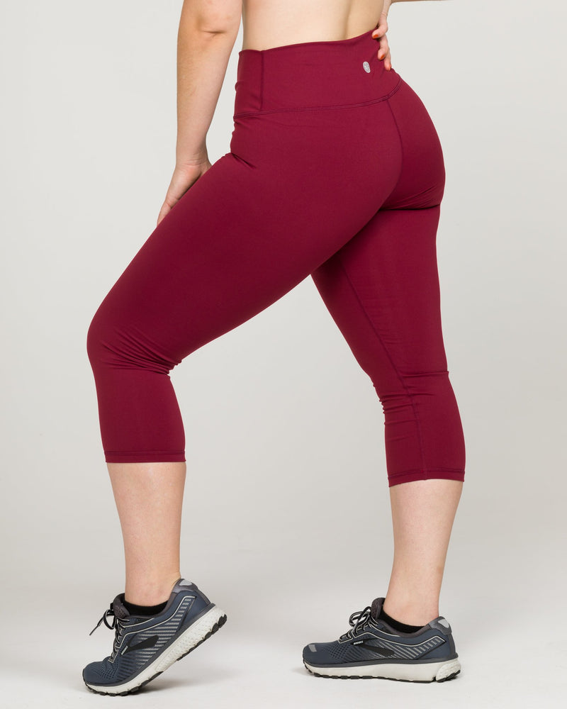 IAB Flex High Waisted CAPRI Windsor Wine