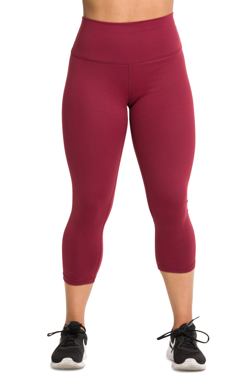 IAB Flex High Waisted CAPRI Windsor Wine