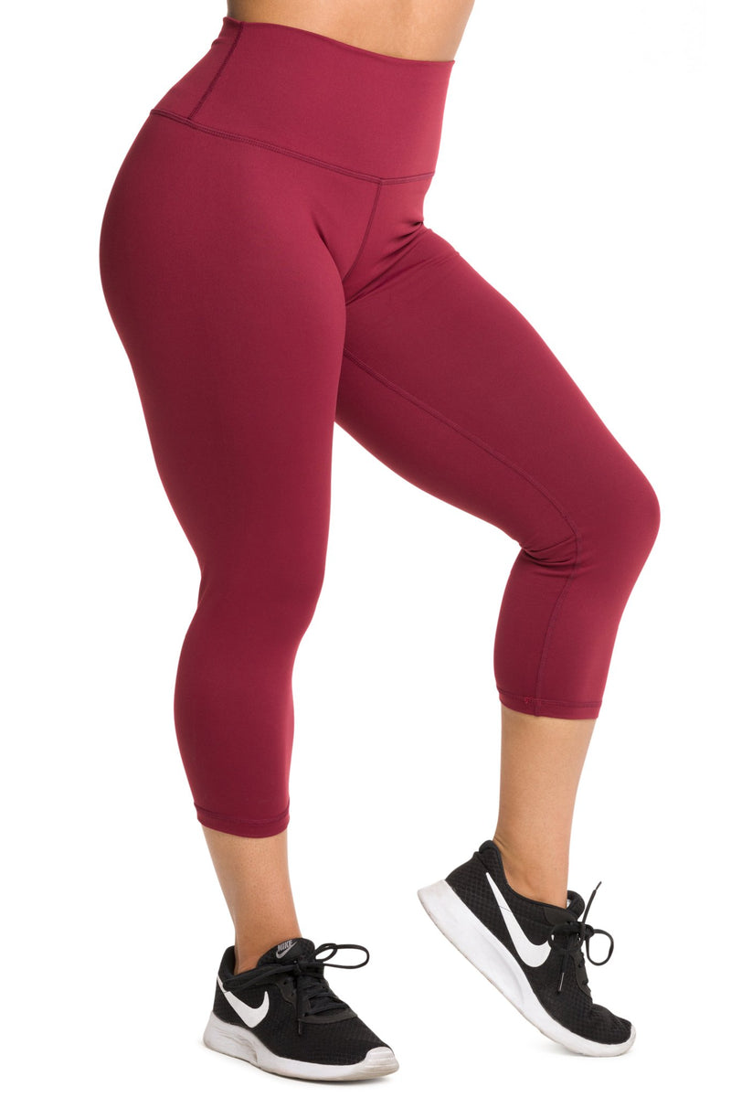 IAB Flex High Waisted CAPRI Windsor Wine