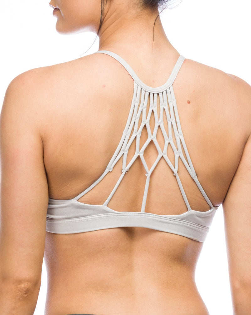 Namaste Sports Bra Dove Grey