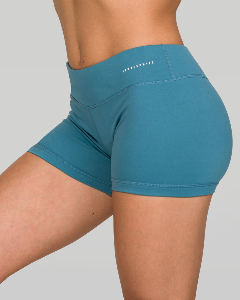 3-Inch No-Ride Activewear Shorts - Azure – I A B