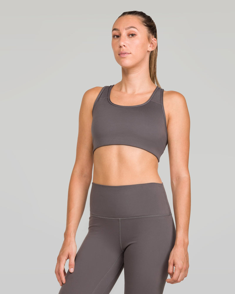 IAB Flex Sports Bra Charcoal