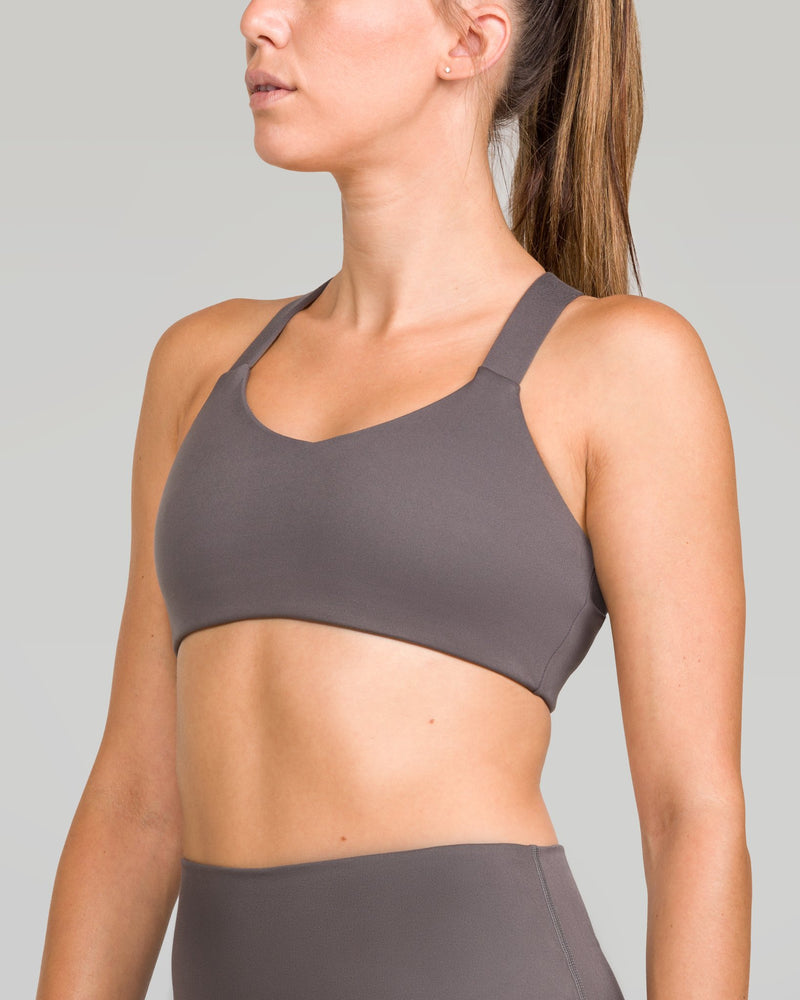 London Sports Bra Charcoal