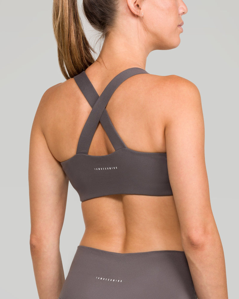 London Sports Bra Charcoal