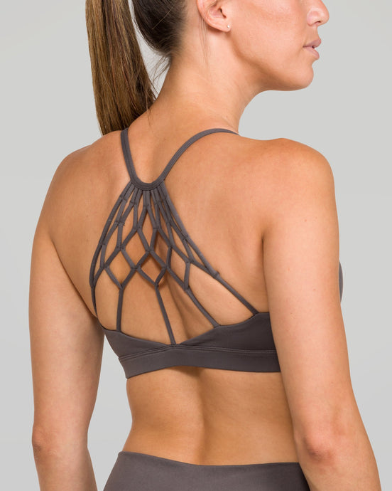 Namaste Sports Bra Charcoal