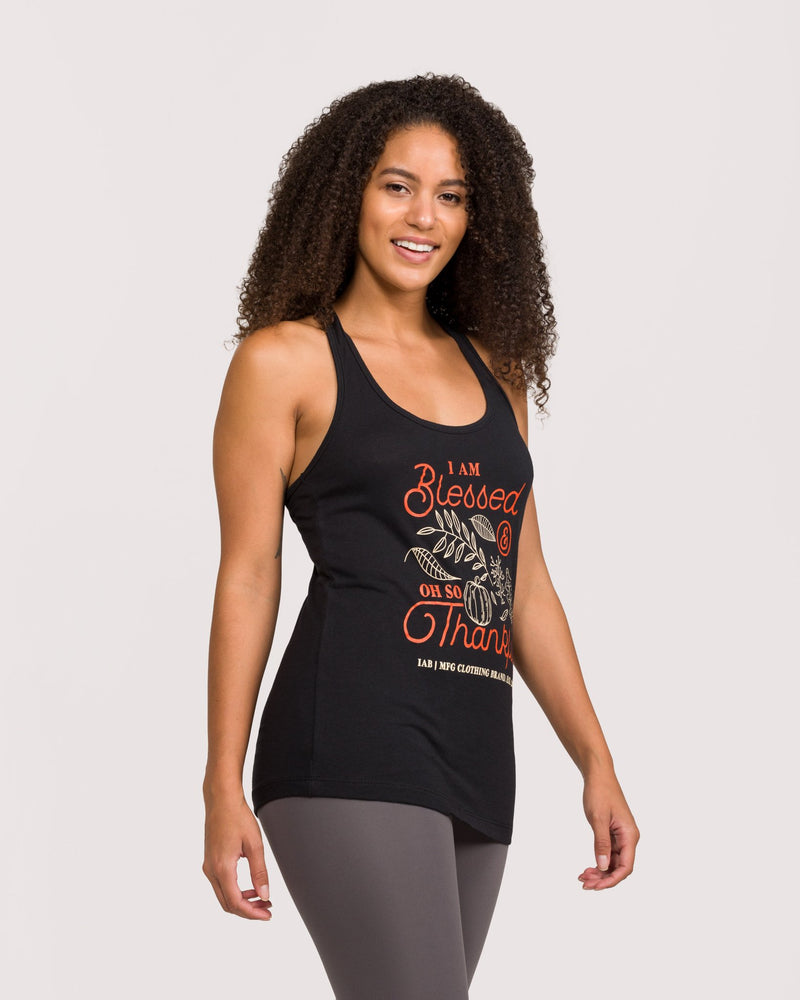 Blessed & Thankful Racerback Tank