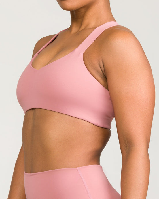 London Sports Bra Rose