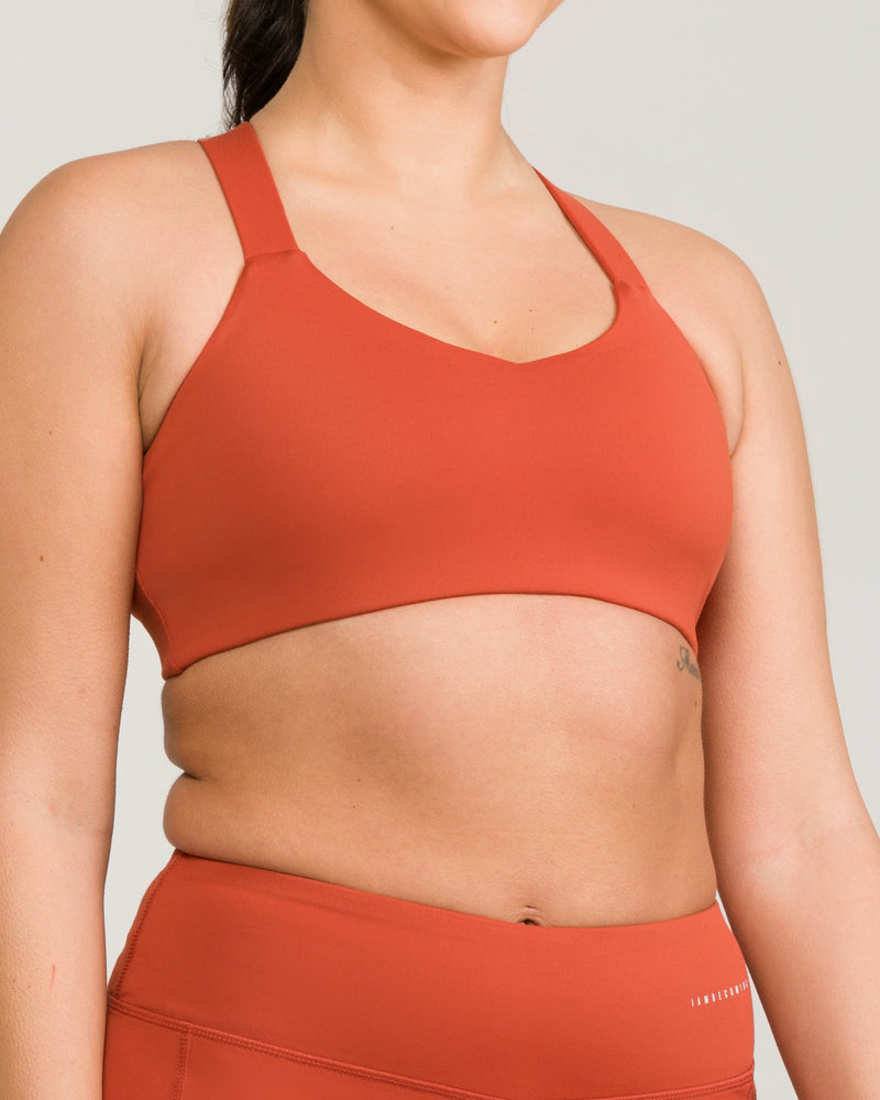 London Sports Bra Rust