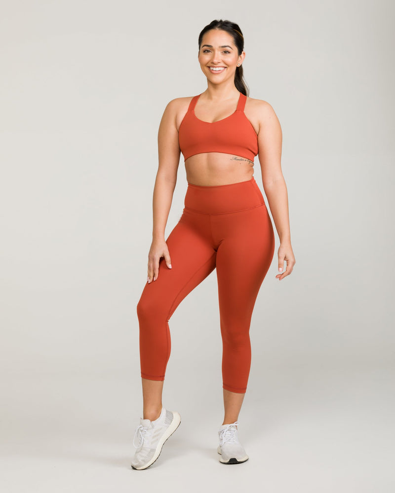 Contour Legging Rust