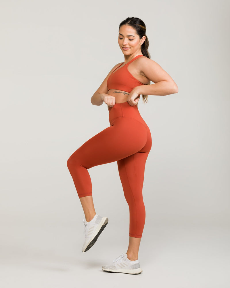 Contour Legging Rust