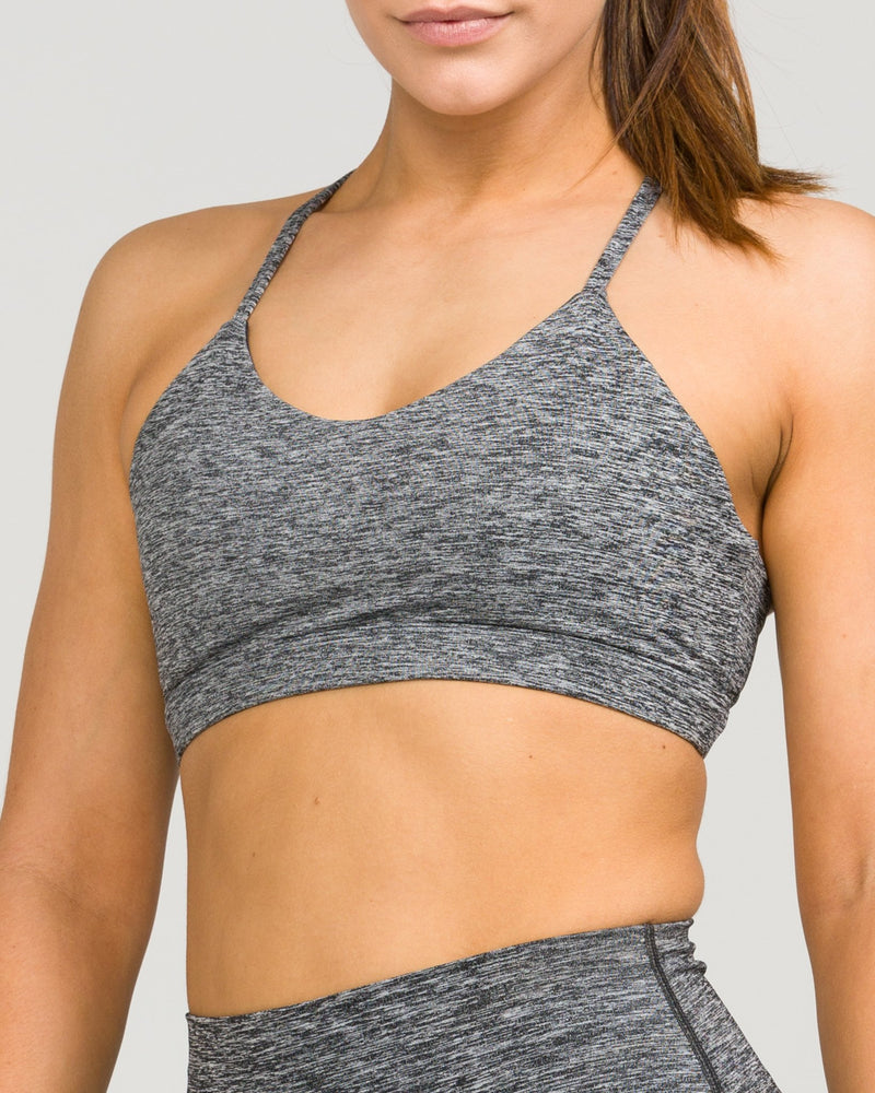 Namaste Sports Bra Heather Charcoal