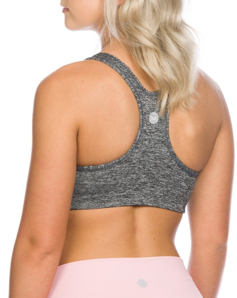 IAB FLEX SPORTS BRA HEATHER CHARCOAL