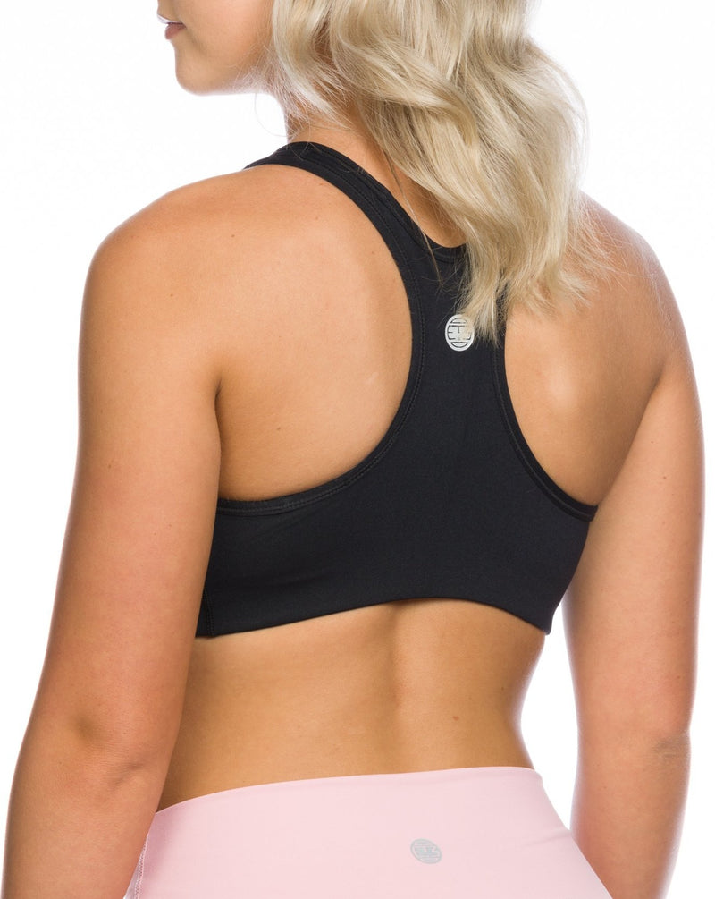 IAB FLEX SPORTS BRA JET BLACK