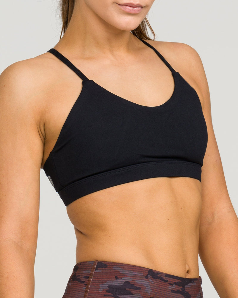 Namaste Sports Bra Jet Black