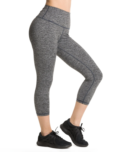 IAB Flex High Waisted CAPRI Heather Charcoal