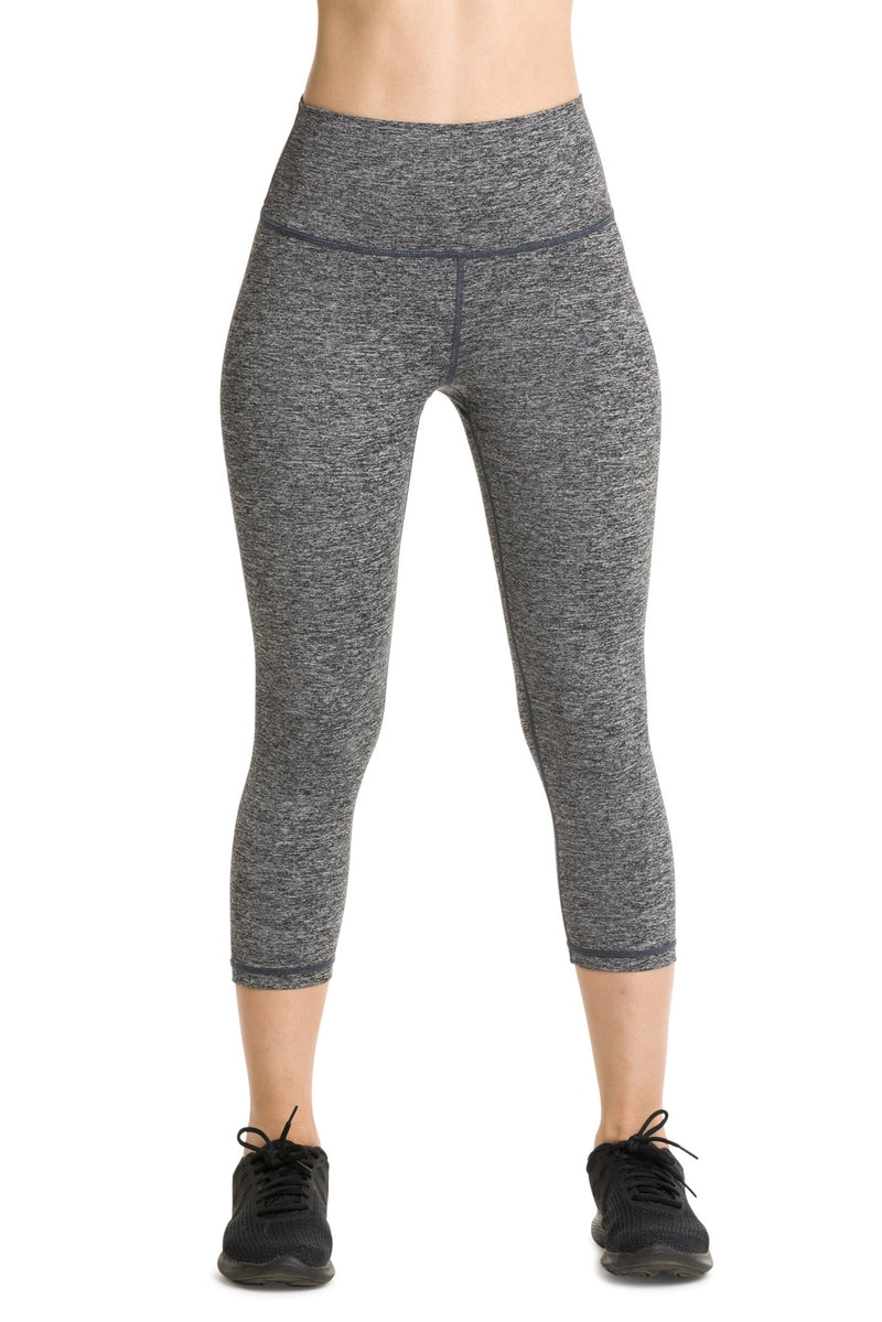 IAB Flex High Waisted CAPRI Heather Charcoal