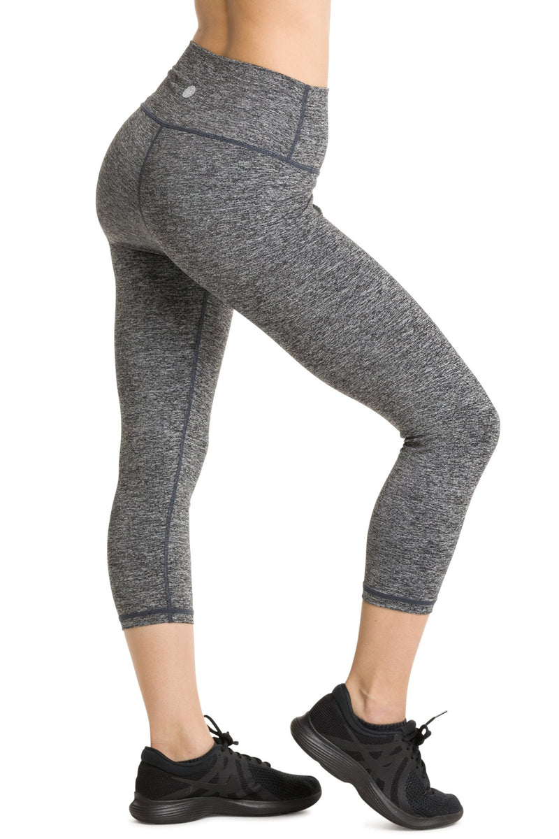 IAB Flex High Waisted CAPRI Heather Charcoal