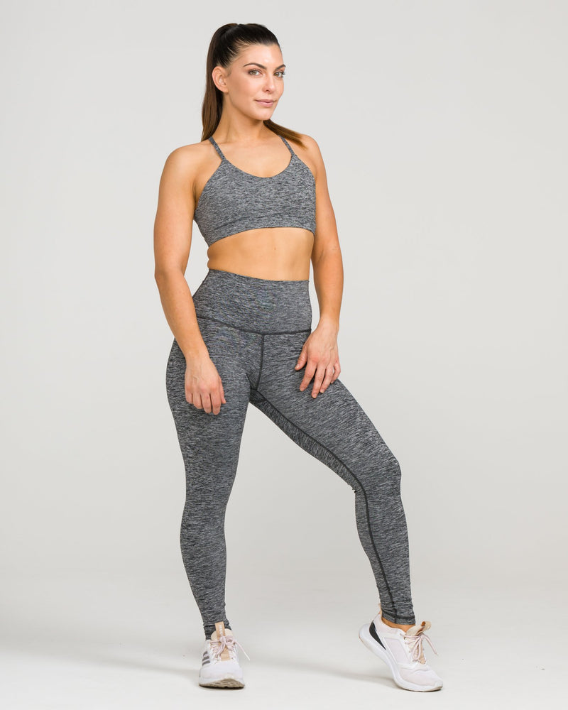 Namaste Sports Bra Heather Charcoal