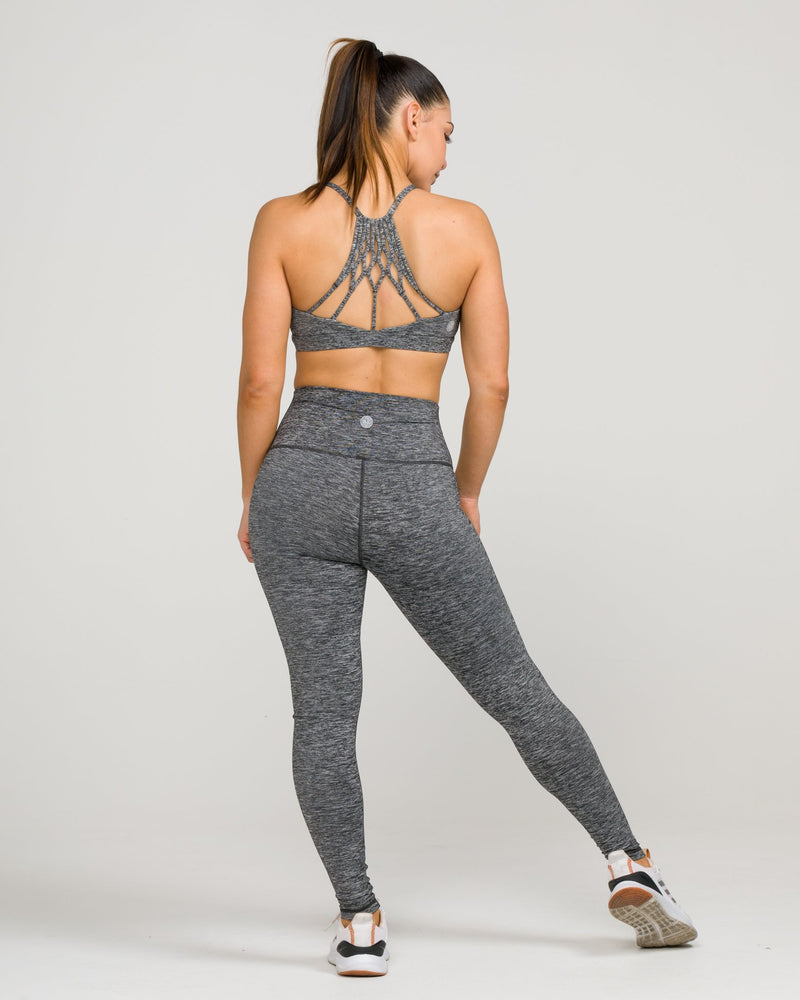 Namaste Sports Bra Heather Charcoal